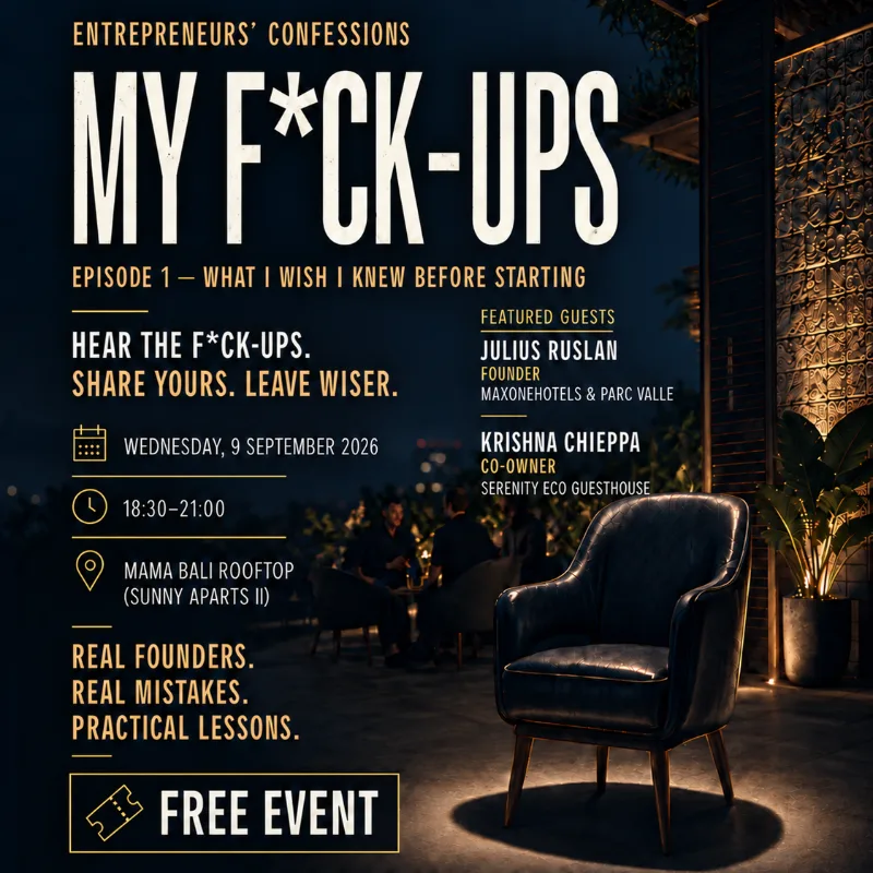 Entrepreneurs' Confessions : My F*ck Ups