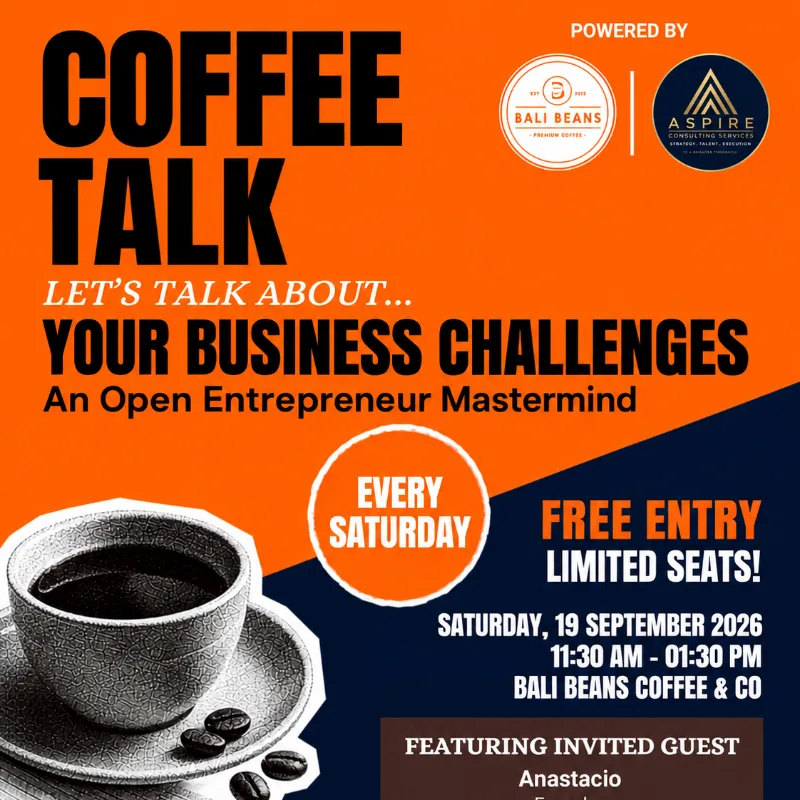 Coffee Talk! Let's Talk About.... : Your Business Challenges