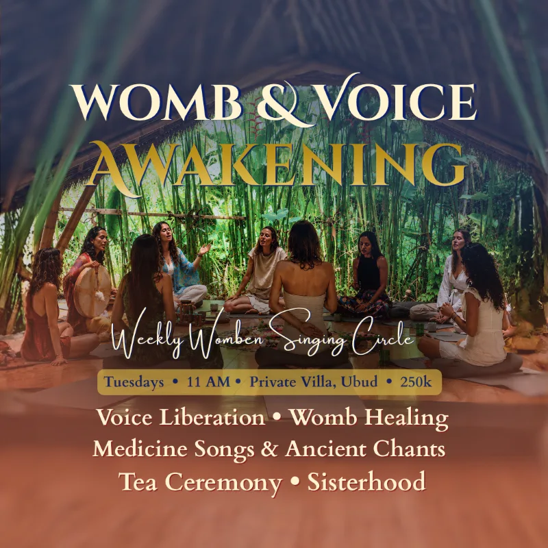 Womb & Voice Awakening 🌹women Singing Circle