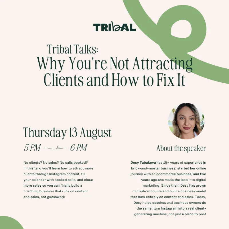 Tribal Talks: Why You're Not Attracting Clients And How To Fix It