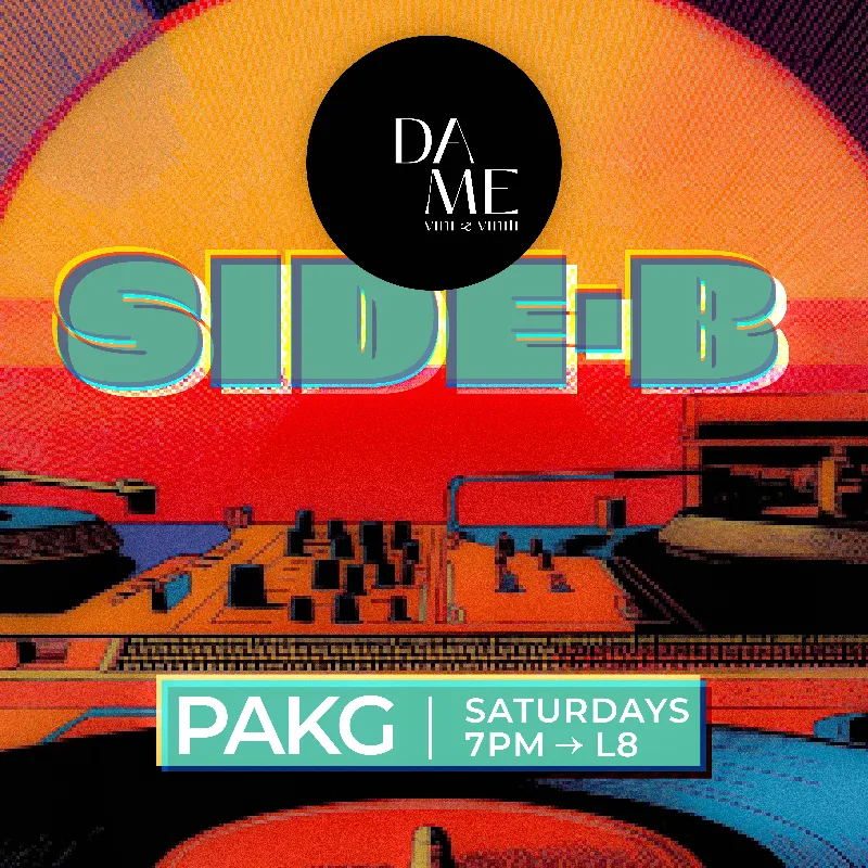 Side-b With Pak G — Vinyl Listening Night At Da Me, Vini & Vinili