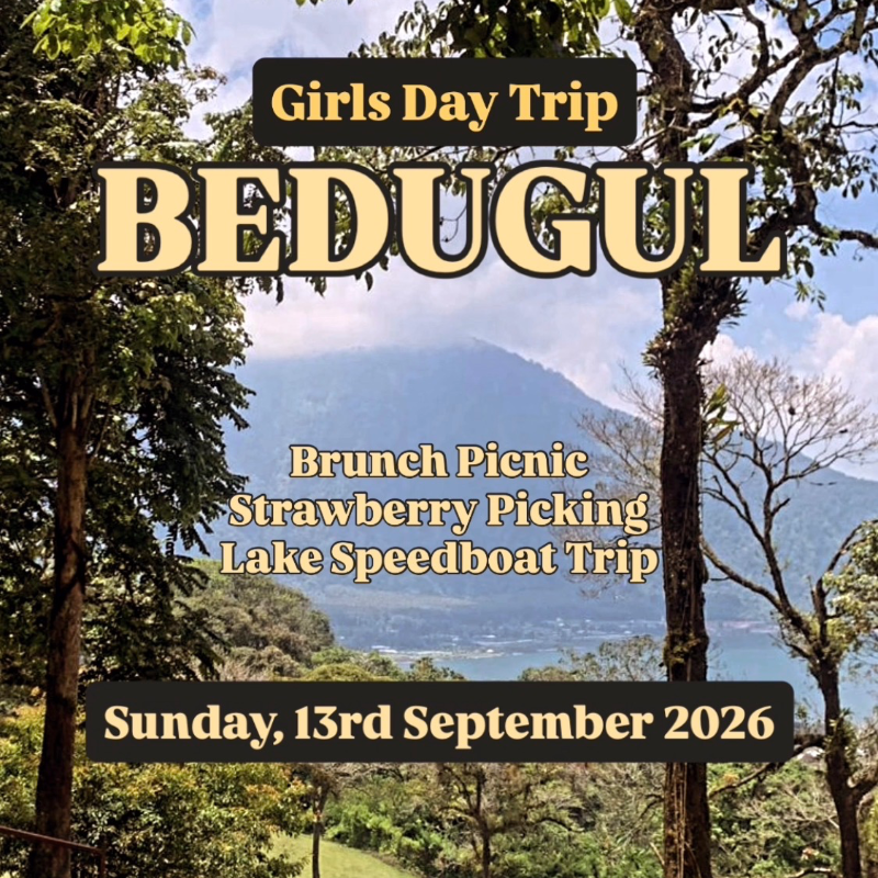 Girls Trip! Bedugul Picnic Brunch & Lake Adventure